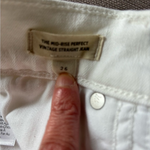 Madewell off-white jeans - Picture 4 of 6